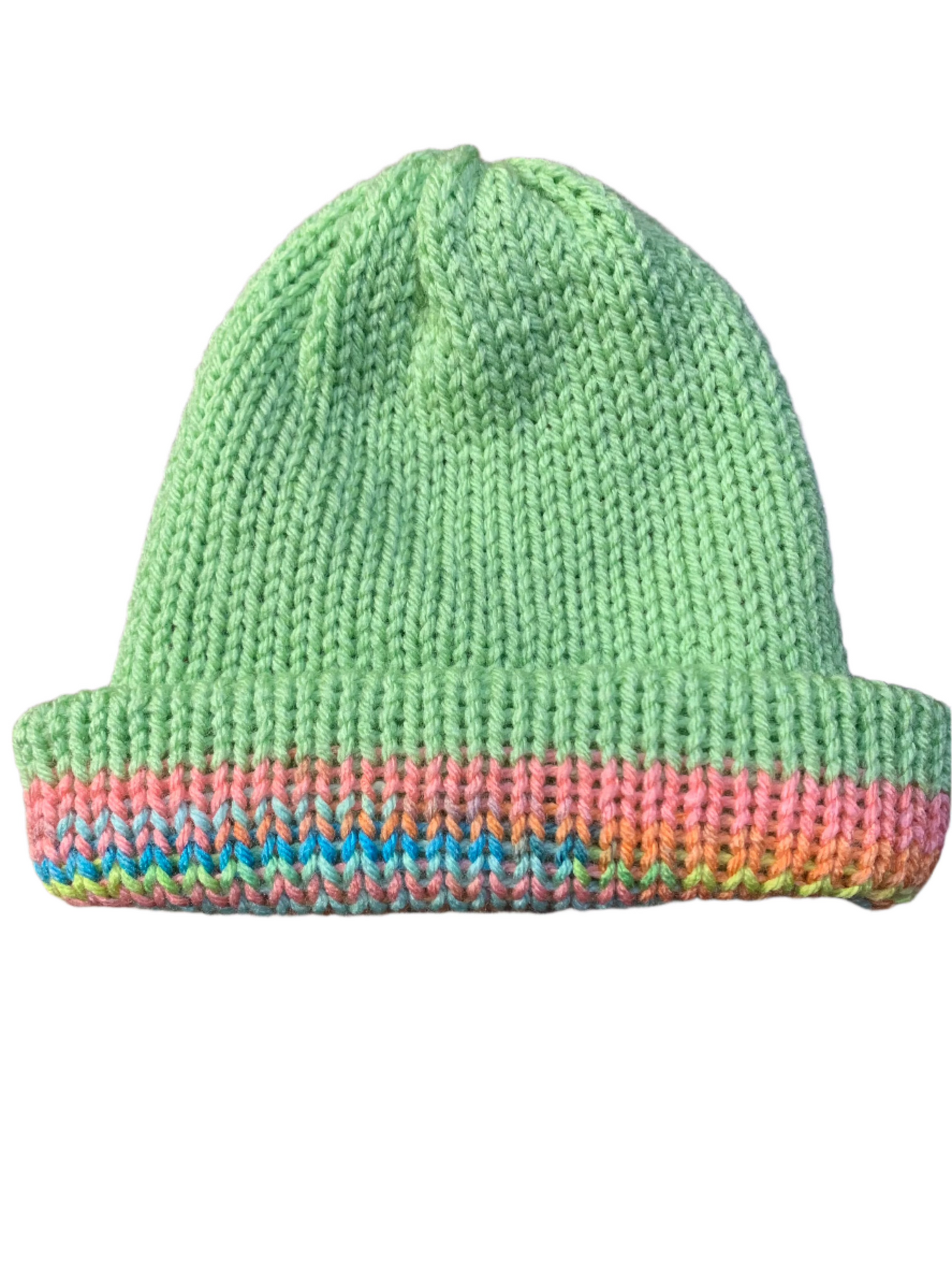 Unisex Reversible Double-Layered Knitted Slouchy Beanie