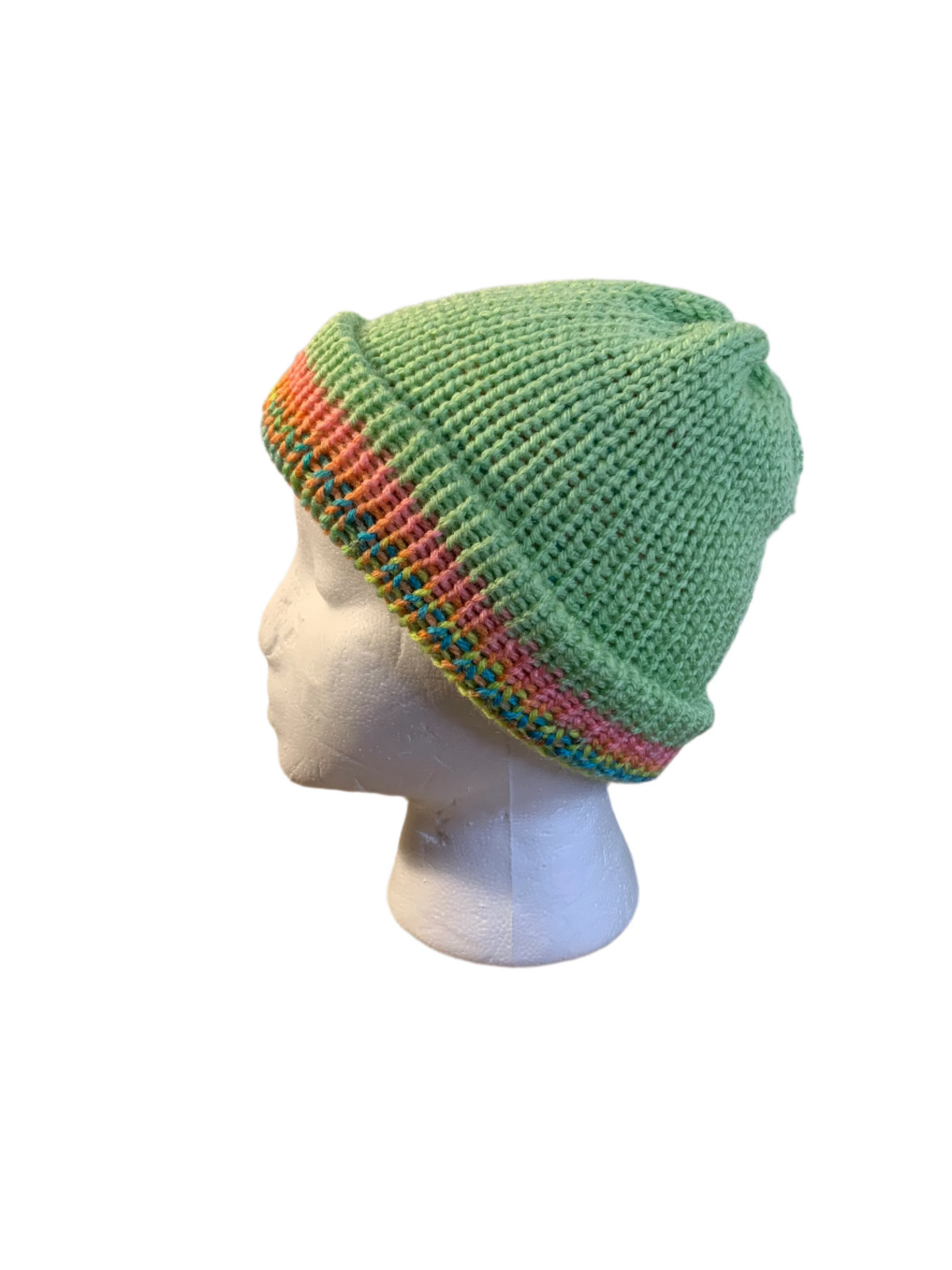 Unisex Reversible Double-Layered Knitted Slouchy Beanie