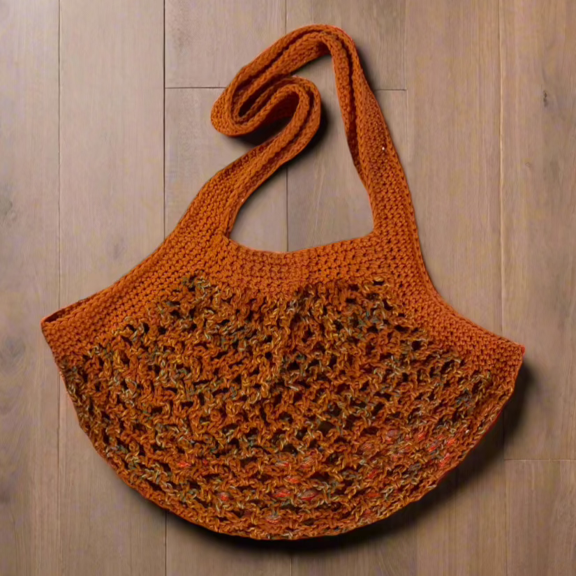 Crochet Mesh Market Bag Small