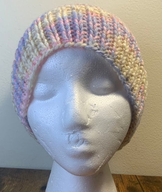 Hand knitted ready to ship beanies