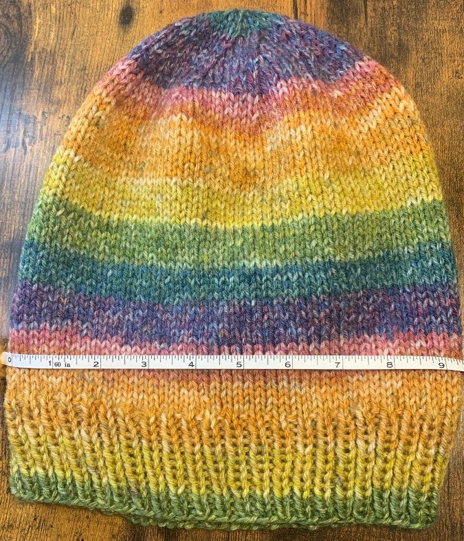 Hand knitted ready to ship beanies